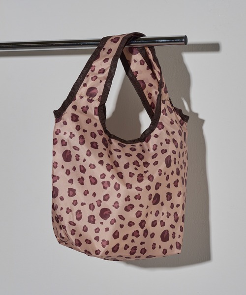 SETUP7（セットアップセブン）の「【SETUP7】コンパクトショッピングバックミニ GLR（エコバッグ/サブバッグ・レディース・ブルー/サックスブルー/レオパード/グリーン/ピンク/グリーン系その他2/オレンジ/パープル・FREE）」の18枚目の写真