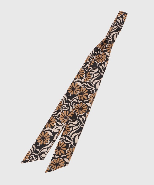 ADAM ET ROPE'（アダムエロペ）の「《ポリエステル / レーヨン》スカーフ / ユニセックス（ネクタイ・メンズ・ブラウン系その他3/ブラウン系その他/ブルー系その他3/ブルー系その他6・FREE）」の2枚目の写真