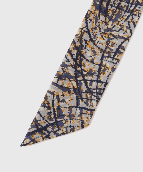 ADAM ET ROPE'（アダムエロペ）の「《ポリエステル / レーヨン》スカーフ / ユニセックス（ネクタイ・メンズ・ブラウン系その他3/ブラウン系その他/ブルー系その他3/ブルー系その他6・FREE）」の12枚目の写真