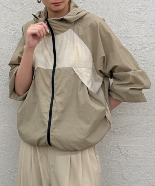 LOUNGEDRESS シアーANORAK ベージュ LOUNGEDRESS（ラウンジドレス）の
