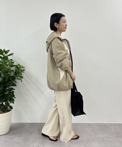 Lounge dress ラウンジドレス　アノラックパーカー黒 マウンテンパーカ LOUNGEDRESS（ラウンジドレス）の「シアーANORAK（パーカー