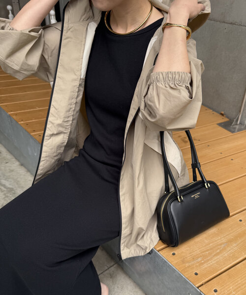 Lounge dress ラウンジドレス　アノラックパーカー黒 マウンテンパーカ LOUNGEDRESS（ラウンジドレス）の「シアーANORAK（パーカー