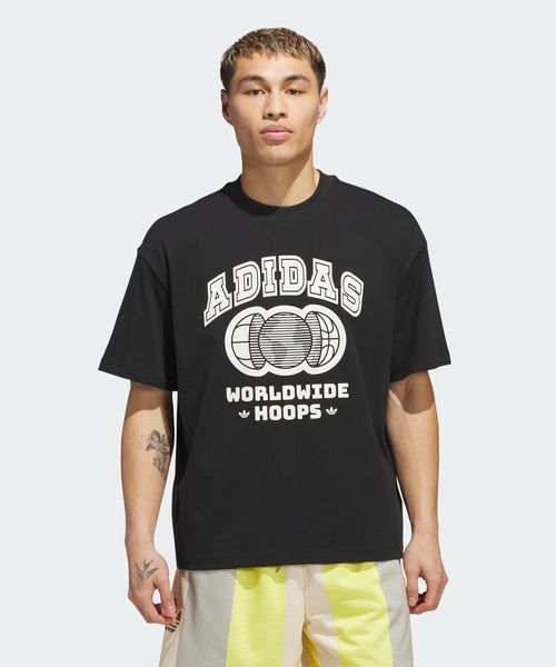セール】Worldwide Hoops カレッジ半袖Tシャツ / アディダス
