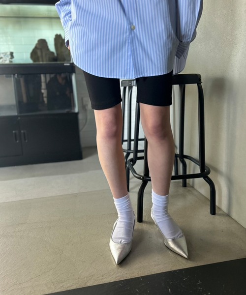 早い者勝ち リブ ハーフレギンス（レギンス/スパッツ）｜Kotoe（コトエ）の パンツ