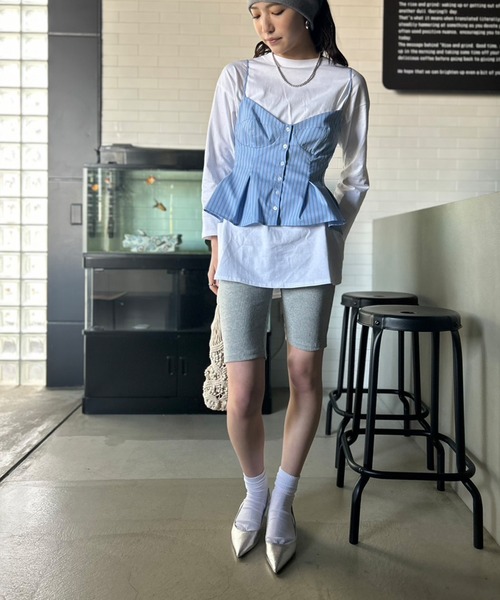 Kotoe（コトエ）の「リブ ハーフレギンス（レギンス/スパッツ）」 - WEAR