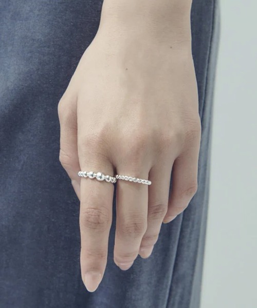 GOLDY(ゴールディ)の「【GOLDY】メタル ボール セット リング 2点セット 5240701※(リング・レディース・ゴールド/シルバー×ゴールド/シルバー・FREE)」の5枚目の写真