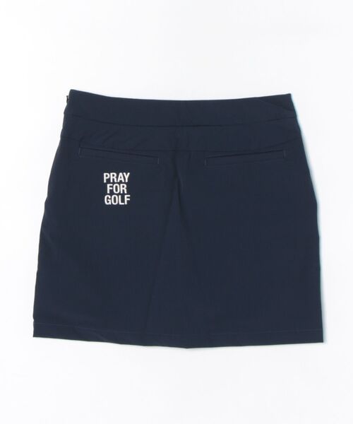 BENCH AT THE GREENE GOLF(ベンチアットザグリーンゴルフ)の「BENCH AT THE GREENE GOLF / レディースゴルフ ストレッチスカート ペチパンツ一体型(スカート・レディース・ネイビー/ベージュ・SMALL/MEDIUM/X-SMALL)」の7枚目の写真