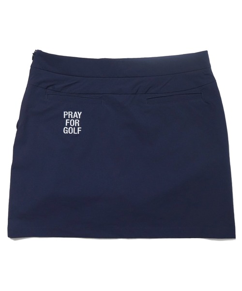 BENCH AT THE GREENE GOLF(ベンチアットザグリーンゴルフ)の「BENCH AT THE GREENE GOLF / レディースゴルフ ストレッチスカート ペチパンツ一体型(スカート・レディース・ネイビー/ベージュ・SMALL/MEDIUM/X-SMALL)」の4枚目の写真