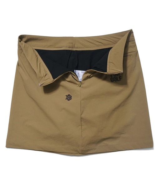 BENCH AT THE GREENE GOLF(ベンチアットザグリーンゴルフ)の「BENCH AT THE GREENE GOLF / レディースゴルフ ストレッチスカート ペチパンツ一体型(スカート・レディース・ネイビー/ベージュ・SMALL/MEDIUM/X-SMALL)」の5枚目の写真