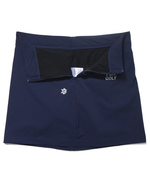 BENCH AT THE GREENE GOLF(ベンチアットザグリーンゴルフ)の「BENCH AT THE GREENE GOLF / レディースゴルフ ストレッチスカート ペチパンツ一体型(スカート・レディース・ネイビー/ベージュ・SMALL/MEDIUM/X-SMALL)」の6枚目の写真