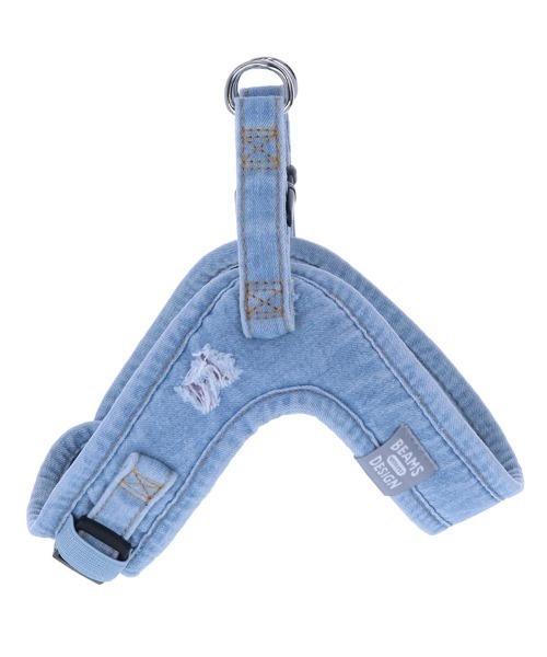 BEAMS DESIGN(ビームス デザイン)の「BEAMS DESIGN/ベルトハーネスダメージデニムSサイズ(リード/ハーネス/首輪・レディース・ブルー・S)」の11枚目の写真