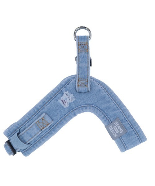BEAMS DESIGN(ビームス デザイン)の「BEAMS DESIGN/ベルトハーネスダメージデニムSサイズ(リード/ハーネス/首輪・レディース・ブルー・S)」の15枚目の写真