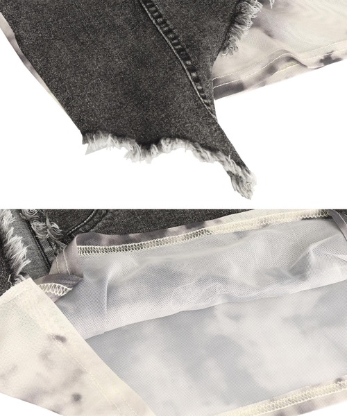 ANAP（アナップ）の「デニムビスチェ ドッキング シアートップス（T