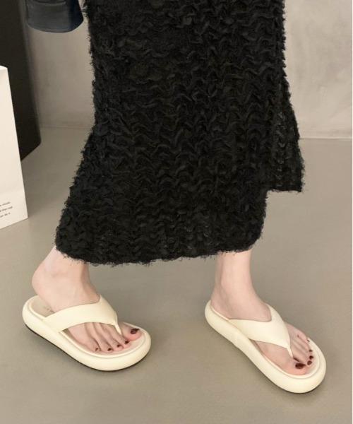 WEGO（ウィゴー）の「WEGO/カラフル軽量厚底サンダル（サンダル・レディース・ピンク/ライム/ブラック・MEDIUM/LARGE）」の15枚目の写真