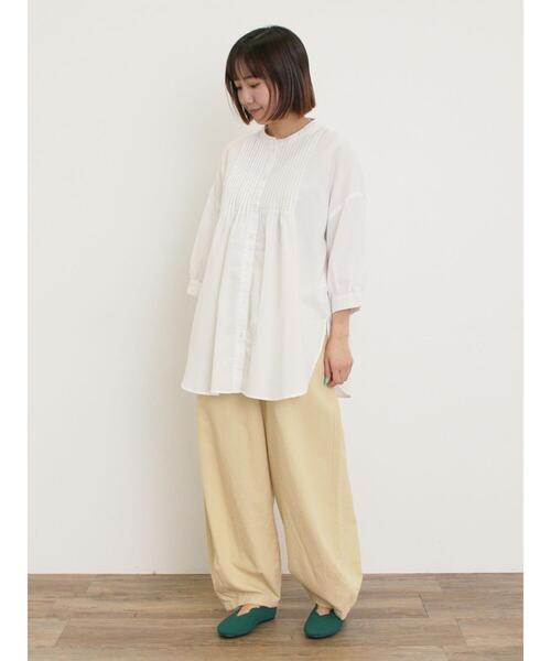 Samansa Mos2(サマンサ モスモス)の「ニットスカラップバレエシューズ(ドレスシューズ・レディース・モカ/ブラック/グリーン・XL/S/L/M)」の4枚目の写真