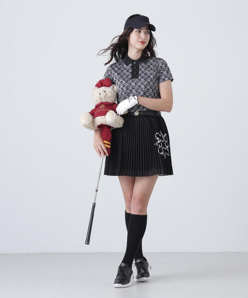 St ANDREWS(セントアンドリュース)の「【St ANDREWS】ワッシャーボイルスカート (WOMENS)(スカート・レディース・ブラック/ホワイト・FREE)」の7枚目の写真