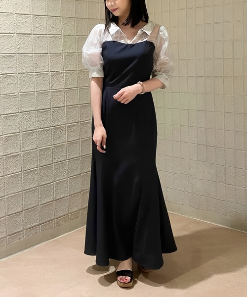 ワンピース　1/31まで SLY | KNIT TWEED ショートワンピース (ワンピース(ミニ