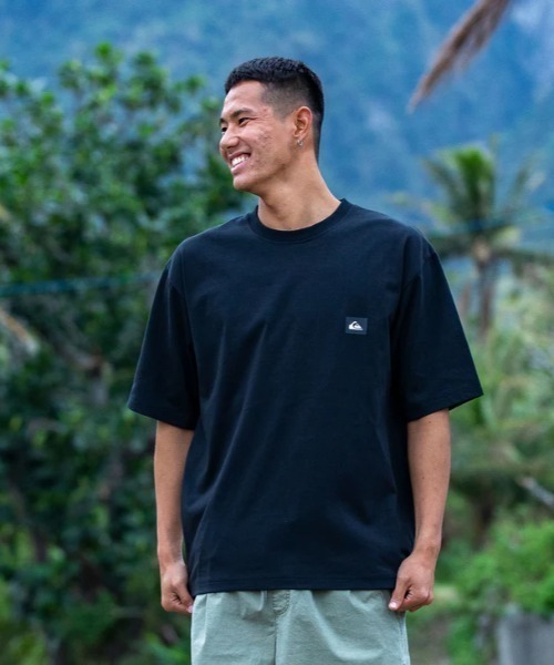 Quiksilver(クイックシルバー)の「ICON OF SURF ST /クイックシルバーバックプリント半袖Tシャツ(Tシャツ/カットソー・メンズ・ブラック/ホワイト・MEDIUM/LARGE/X-LARGE)」の13枚目の写真