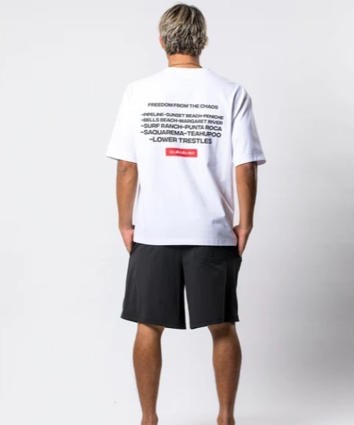 Quiksilver(クイックシルバー)の「ICON OF SURF ST /クイックシルバーバックプリント半袖Tシャツ(Tシャツ/カットソー・メンズ・ブラック/ホワイト・MEDIUM/LARGE/X-LARGE)」の11枚目の写真