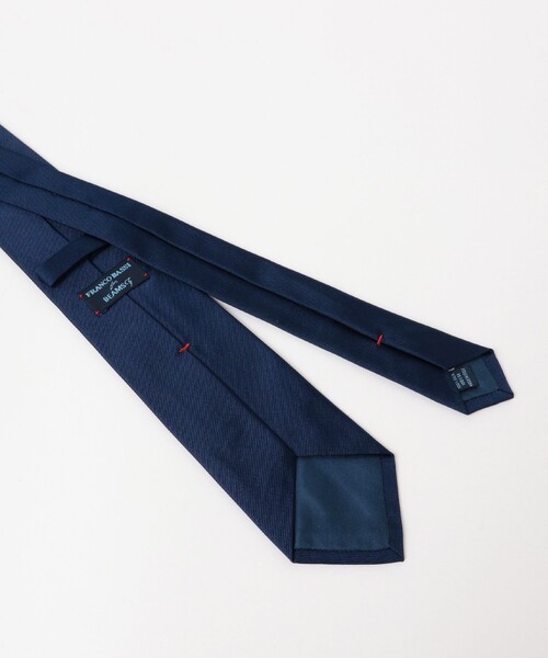 BEAMS F（ビームスエフ）の「FRANCO BASSI / シルク ソリッド ネクタイ（ネクタイ・メンズ・ネイビー/ブルー系その他4・ONE SIZE）」の4枚目の写真