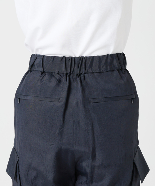 【NOBLE】リンクルタフタイージーカーゴパンツ（ベージュ:38） NOBLE｜リンクルタフタイージーカーゴパンツ | Rakuten Fashion