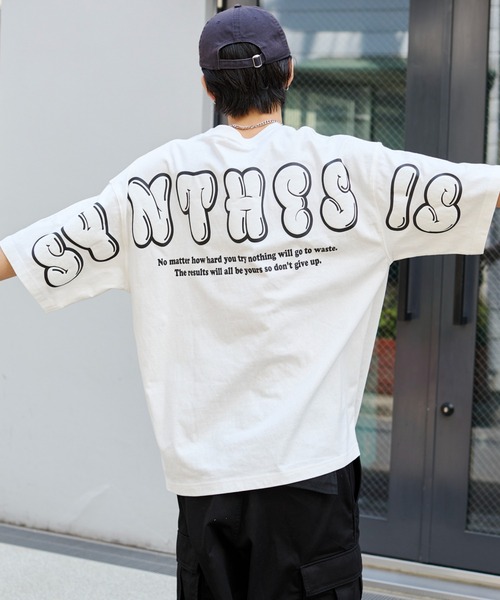 セール】WEGO/【2点セット】アクセ付きストレートロゴT（Tシャツ