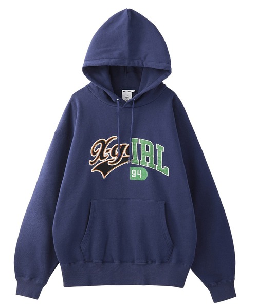 MIX COLLEGE LOGO SWEAT HOODIE（パーカー）｜X-girl（エックス