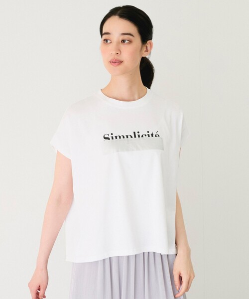 Jayro(ジャイロ)の「ライン入り英字プルオーバー(Tシャツ/カットソー・レディース・ブラック/カーキ/ホワイト系その他・M)」の11枚目の写真