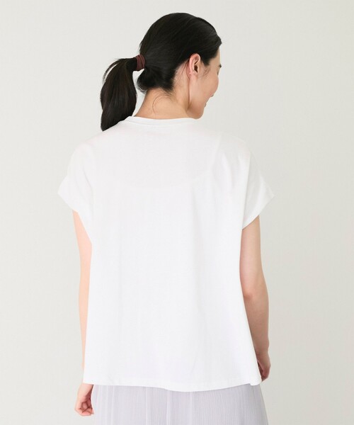 Jayro(ジャイロ)の「ライン入り英字プルオーバー(Tシャツ/カットソー・レディース・ブラック/カーキ/ホワイト系その他・M)」の13枚目の写真