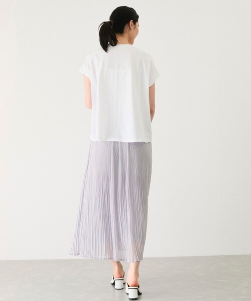 Jayro(ジャイロ)の「ライン入り英字プルオーバー(Tシャツ/カットソー・レディース・ブラック/カーキ/ホワイト系その他・M)」の16枚目の写真