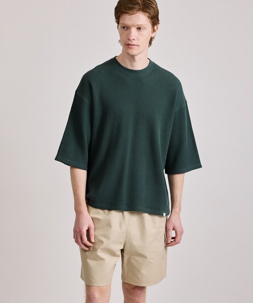 Saturdays NYC サタデーズ Waffle ワッフル L/S Tシャツ shoot-403_618a0432-8b96-4d23-
