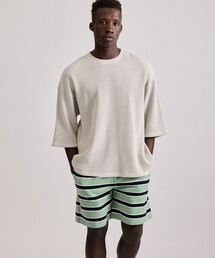 Saturdays NYC | Waffle 1/2 Sleeve Tee(Tシャツ/カットソー)