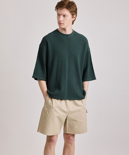 セール】Waffle 1/2 Sleeve Tee（Tシャツ/カットソー
