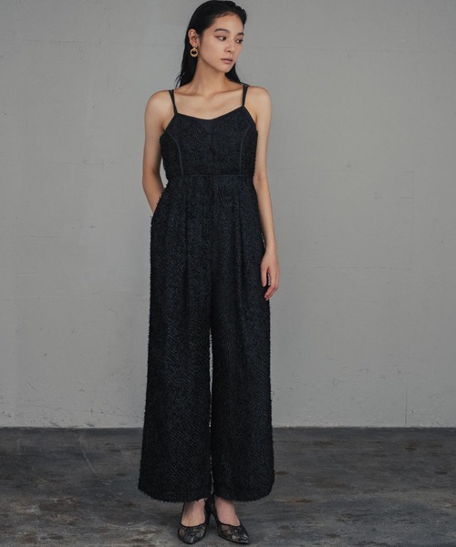 【新品未使用】GIRL パンツドレス GIRL DRESS FOR NOW パンツドレス ダブルクロスリボン