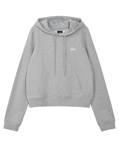 EMIS(イミス)の「(WOMENS) ROSE HOODIE(スウェット・レディース・ブラック/ミックスグレー/ピンク・FREE)」の3枚目の写真