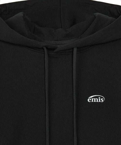 EMIS(イミス)の「(WOMENS) ROSE HOODIE(スウェット・レディース・ブラック/ミックスグレー/ピンク・FREE)」の6枚目の写真