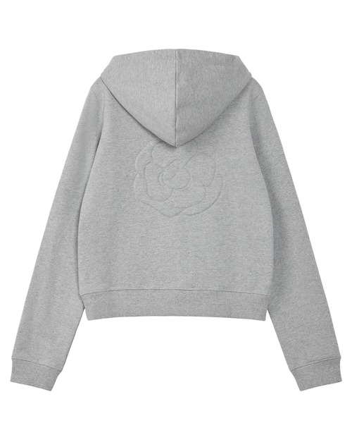 EMIS(イミス)の「(WOMENS) ROSE HOODIE(スウェット・レディース・ブラック/ミックスグレー/ピンク・FREE)」の10枚目の写真