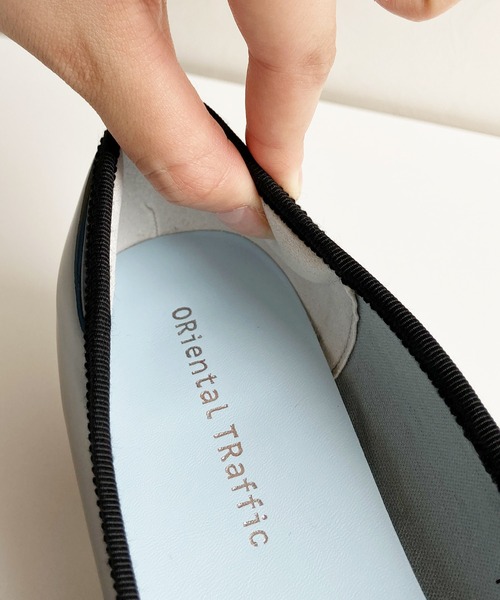 ORiental TRaffic(オリエンタルトラフィック)の「ラウンドトゥヒールレインパンプス/R-1023(レインシューズ・レディース・ブラック/ピンク/ホワイト・34/35/36/37/38/39/40/41/42/43/33)」の10枚目の写真
