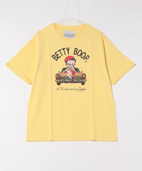 BETTY BOOP(ベティ・ブープ)の「BETTYクラシックカーTEE(M1)(Tシャツ/カットソー・メンズ・ブラック/ホワイト/パープル/イエロー/カーキ・MEDIUM/X-LARGE/LARGE)」の21枚目の写真