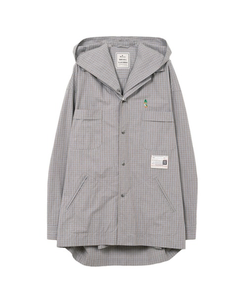 【MIHARAYASUHIRO】Extended Placket Hood Shirt シャツ Extended Placket Hood Shirt（シャツ/ブラウス）｜Maison