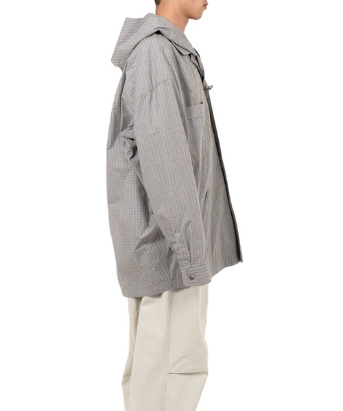 Extended Placket Hood Shirt（シャツ/ブラウス）｜Maison