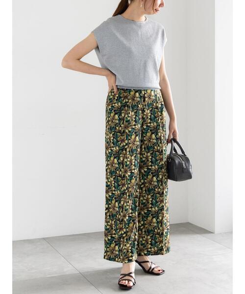 Te chichi（テチチ）の「フレンチスリーブニット（ニット/セーター・レディース・シルバー/ブルー/チャコールグレー/オレンジ/グリーン/ブラウン・F）」の17枚目の写真