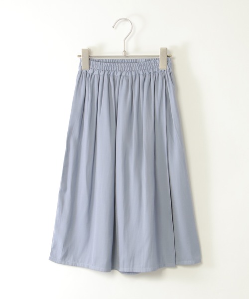 ikka(イッカ)の「【親子コーデ】ボリュームラップスカーチョ(120~160cm)(その他パンツ・キッズ・ブルー/チャコールグレー・120/130/140/150/160)」の1枚目の写真