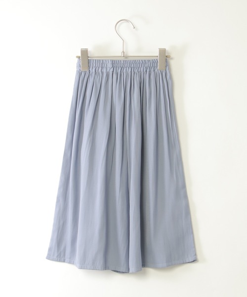 ikka(イッカ)の「【親子コーデ】ボリュームラップスカーチョ(120~160cm)(その他パンツ・キッズ・ブルー/チャコールグレー・120/130/140/150/160)」の8枚目の写真