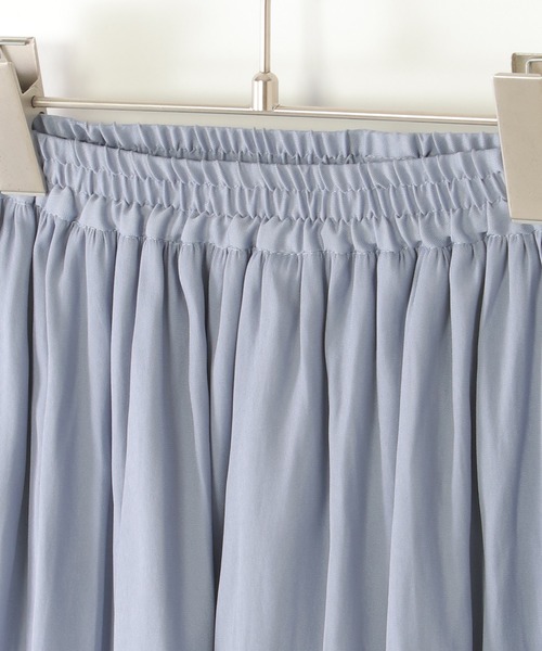 ikka(イッカ)の「【親子コーデ】ボリュームラップスカーチョ(120~160cm)(その他パンツ・キッズ・ブルー/チャコールグレー・120/130/140/150/160)」の7枚目の写真