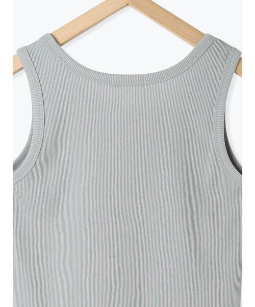 ehka sopo（エヘカソポ）の「ハートカットワークタンクトップ（タンクトップ・レディース・モカ/ブラック/サックスブルー/オフホワイト・F）」の22枚目の写真