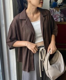 ブラウス シャツ レース開襟シャツ レディース B：MING by BEAMS ブラウス シャツ レース 開襟 レディース