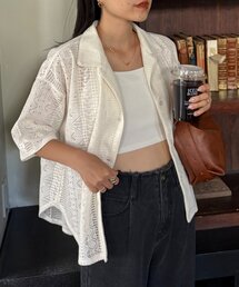 CIAOPANIC TYPY | アソート柄レース開襟シャツ(シャツ/ブラウス)