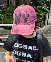 MEMECLE（メメクル）の「【 MEMECLE / メメクル 】ヴィンテージN Yビッグロゴキャップ（キャップ）」