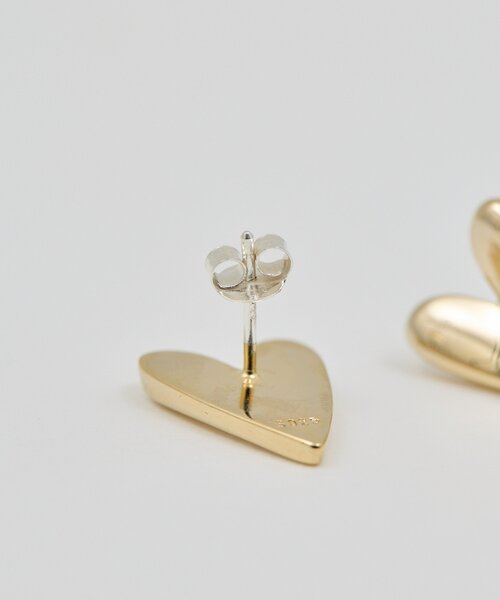 GALLARDAGALANTE（ガリャルダガランテ）の「ハートスタッドピアス（ピアス（両耳用）・レディース・シルバー系その他4/ゴールド系その他6・FREE）」の5枚目の写真